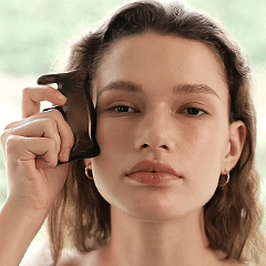 Wide Toothed Wooden Comb Massager