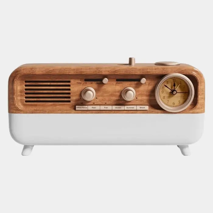 Multi-Function Wooden Bluetooth Speaker with Retro Design product main image